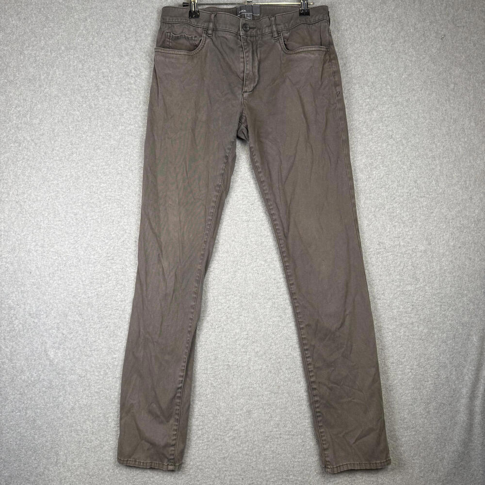 Vince. Men's Size 31 Gray Slim Ankle Length Jeans 31" Inseam - Picture 1 of 8